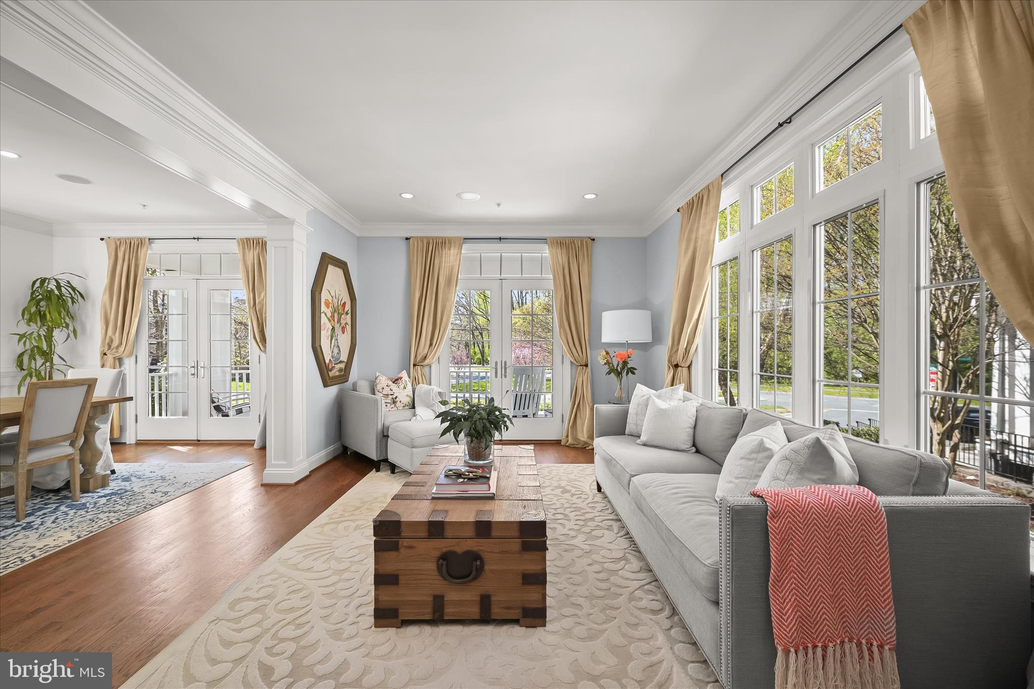 6700 Fairfax Road Chevy Chase, MD 20815 - Photo 8 of 64 Sun-Drenched Living Room