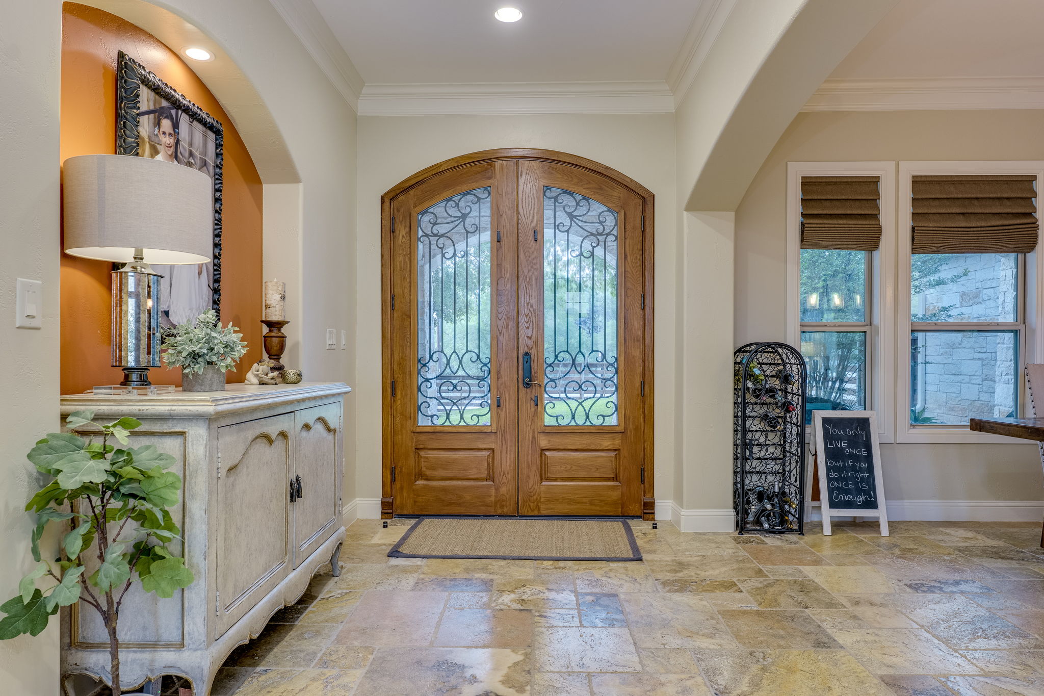 2703 Pyramid Drive Austin, TX 78734 - Photo 6 of 37 a view of front door with entryway
