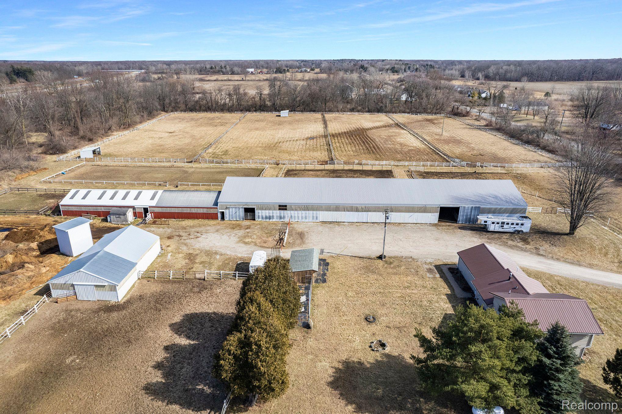 8820 Sparling Road Goodells, MI 48027 - Photo 5 of 45 Aerial of Buildings
