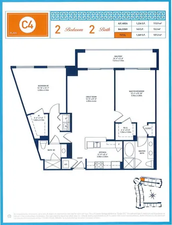 $5,000 | 550 Okeechobee Boulevard, Unit 1809, West Palm Beach, FL 33401