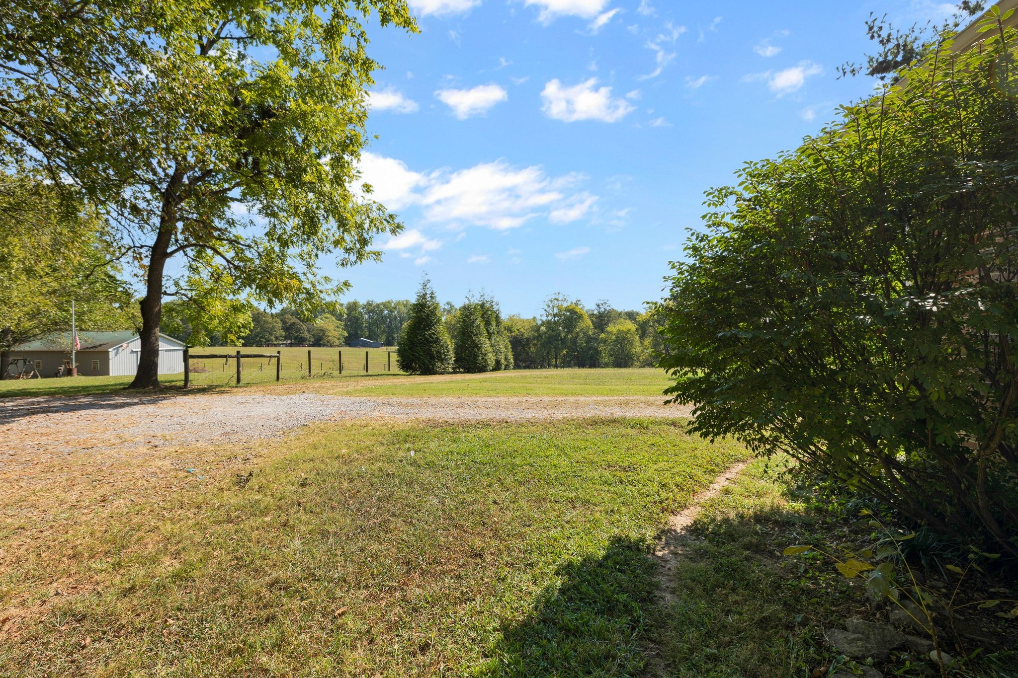 4165 Clovercroft Road Franklin, TN 37067 - Photo 26 of 27 a view of backyard with large trees