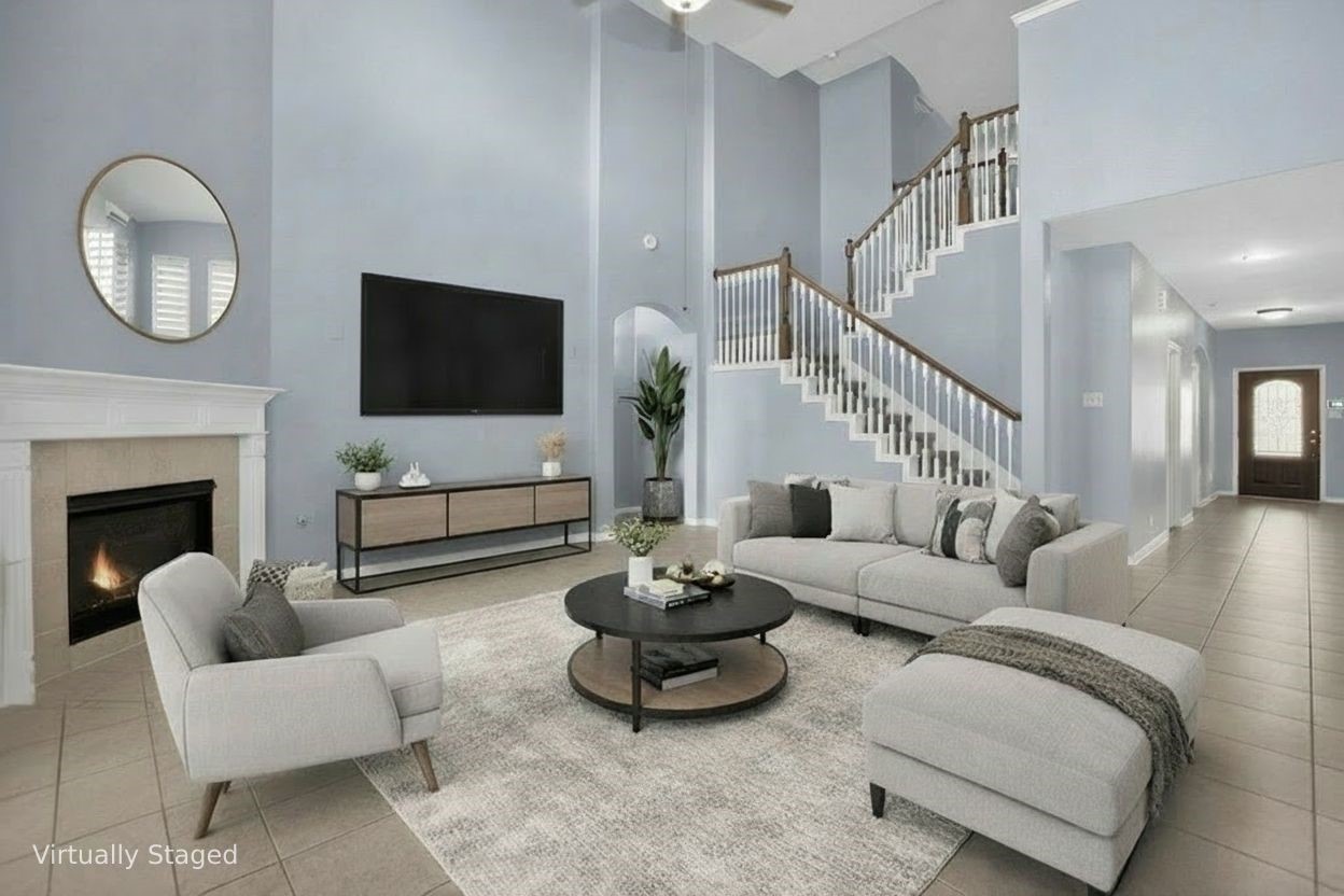 25315 Terrain Park Drive Spring, TX 77373 - Photo 22 of 47 Spectacular living space is luxurious and spacious. Virtually staged to show potential.