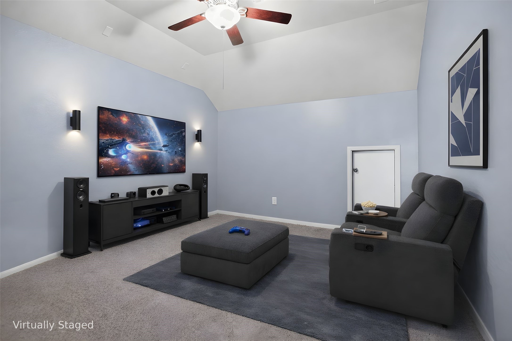 25315 Terrain Park Drive Spring, TX 77373 - Photo 25 of 47 Media Room - virtually staged