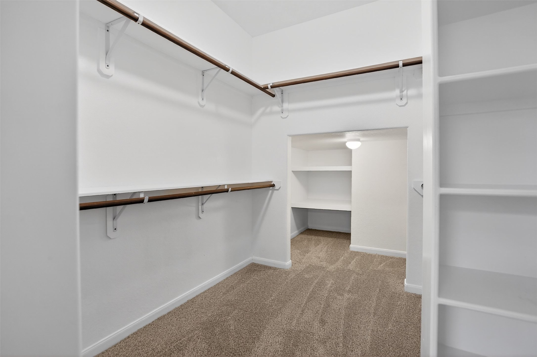 25315 Terrain Park Drive Spring, TX 77373 - Photo 25 of 50 a view of walk in closet with empty racks