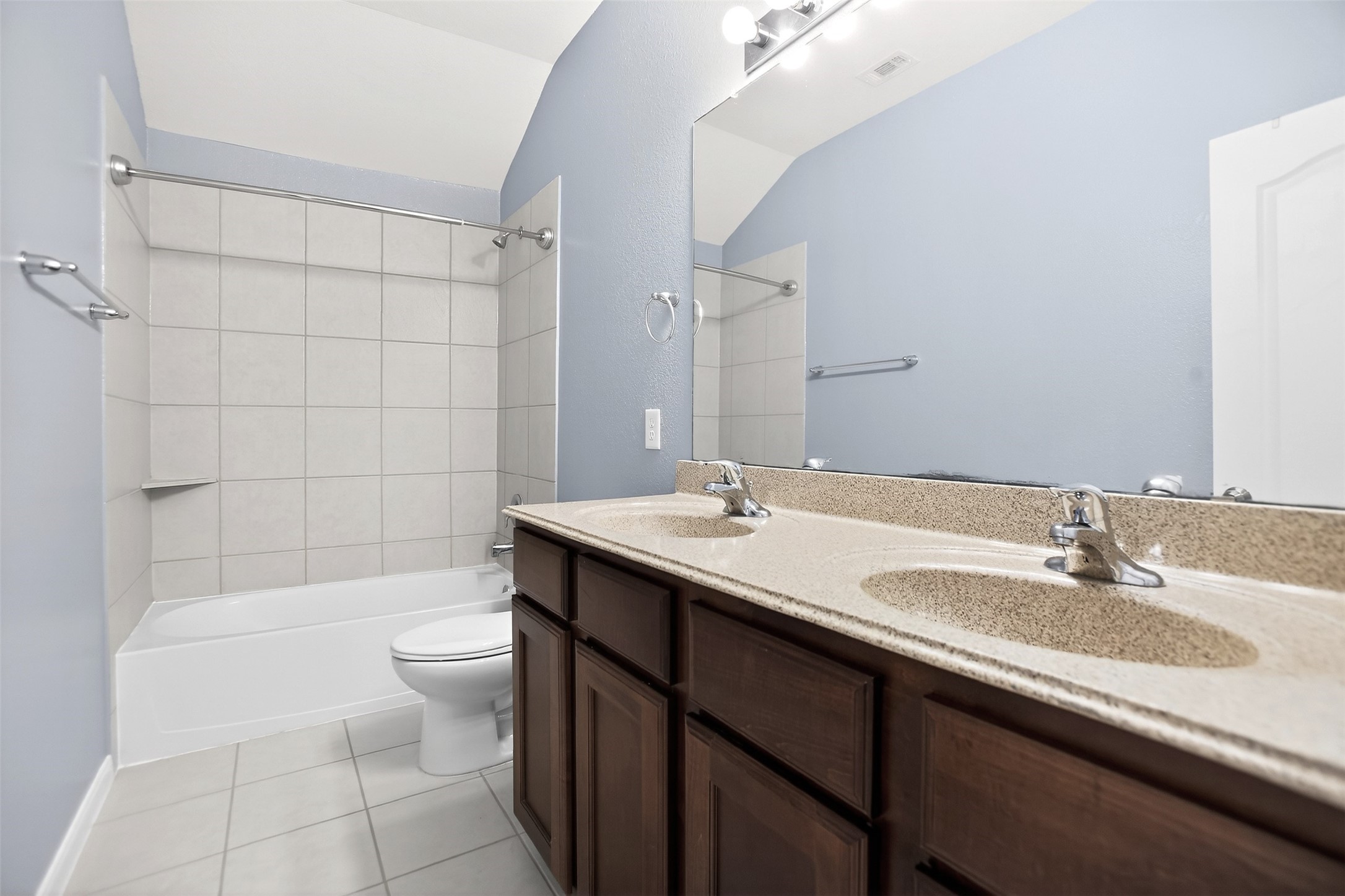 25315 Terrain Park Drive Spring, TX 77373 - Photo 27 of 47 a bathroom with a sink a toilet and shower