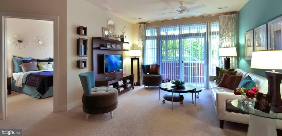 2400 24th Road South, Unit 1BR/1BA Arlington, VA 22206 - Photo 4 of 24 Living Room