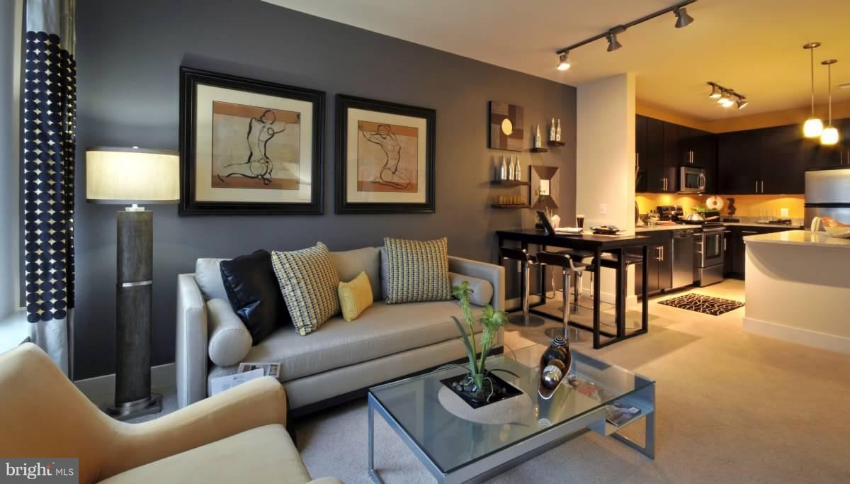 2400 24th Road South, Unit 1BR/1BA Arlington, VA 22206 - Photo 10 of 24 Living Room