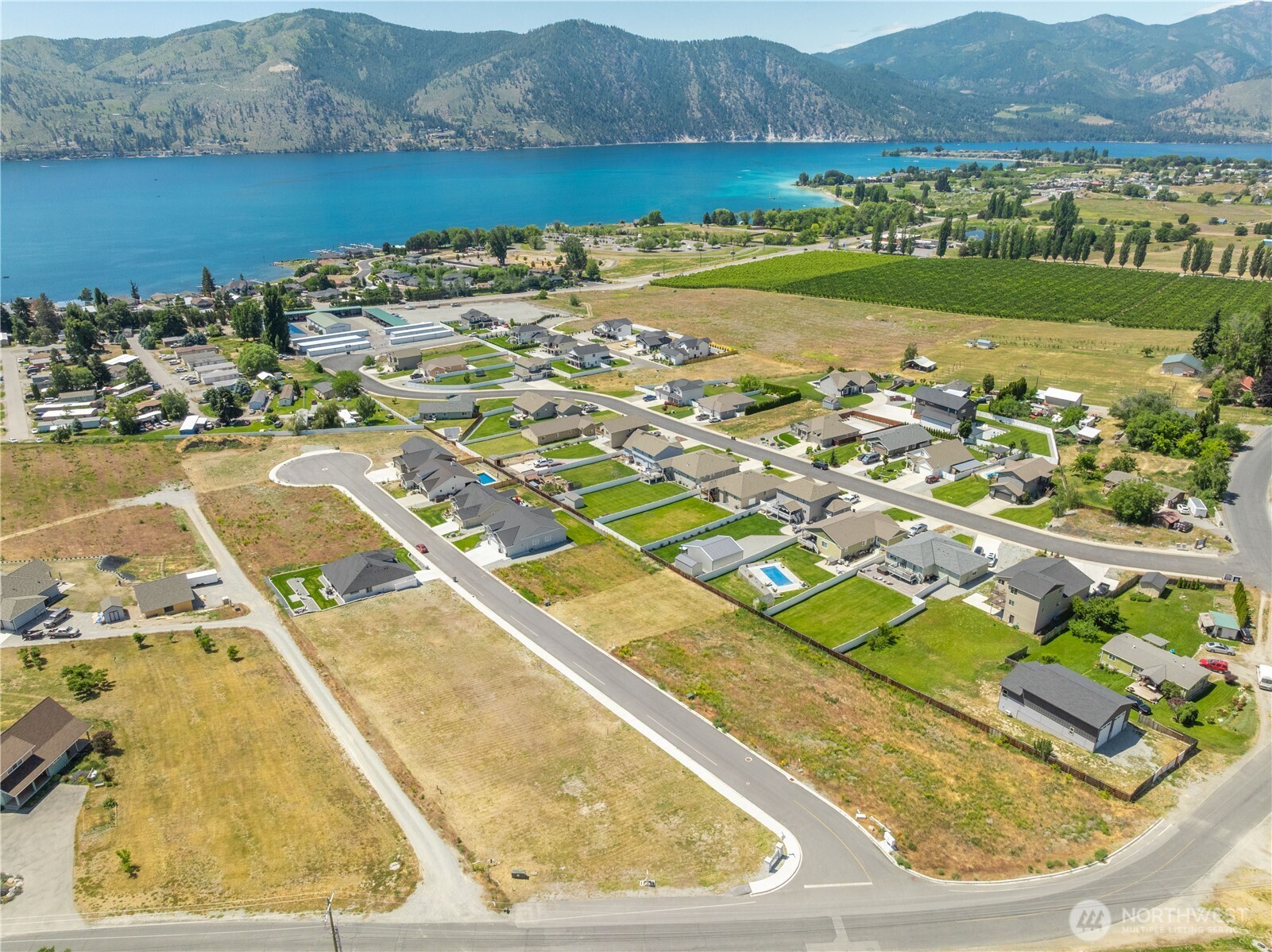 145 Sailing Hawk Lane Manson, WA 98831 - Photo 28 of 37 a view of a city