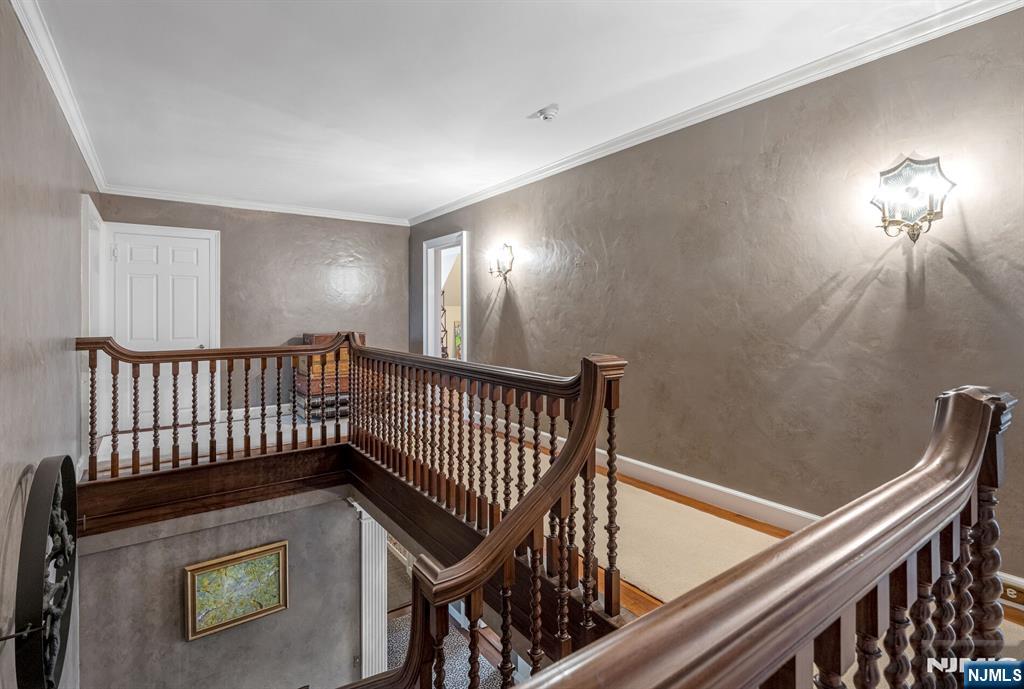 74 Village Road New Vernon, NJ 07976 - Photo 33 of 50 a view of a hallway with workspace