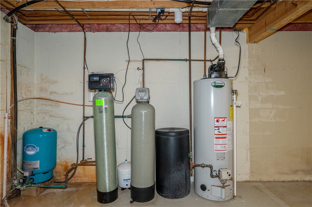 3628 Petre Road Springfield, OH 45502 - Photo 35 of 52 Essential utilities are neatly organized in this functional and well-maintained basement space.