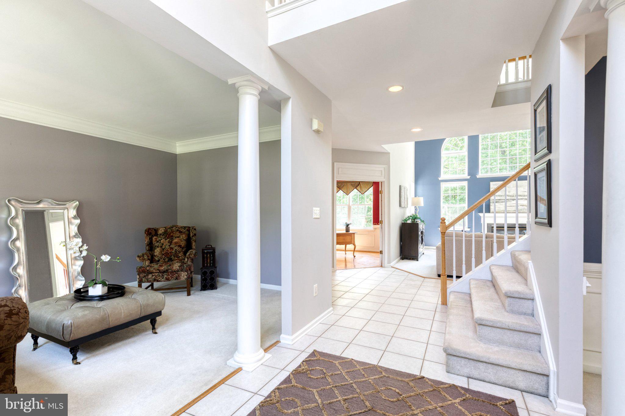 9741 Starling Road Ellicott City, MD 21042 - Photo 7 of 64 Elegant entryway with natural light.
