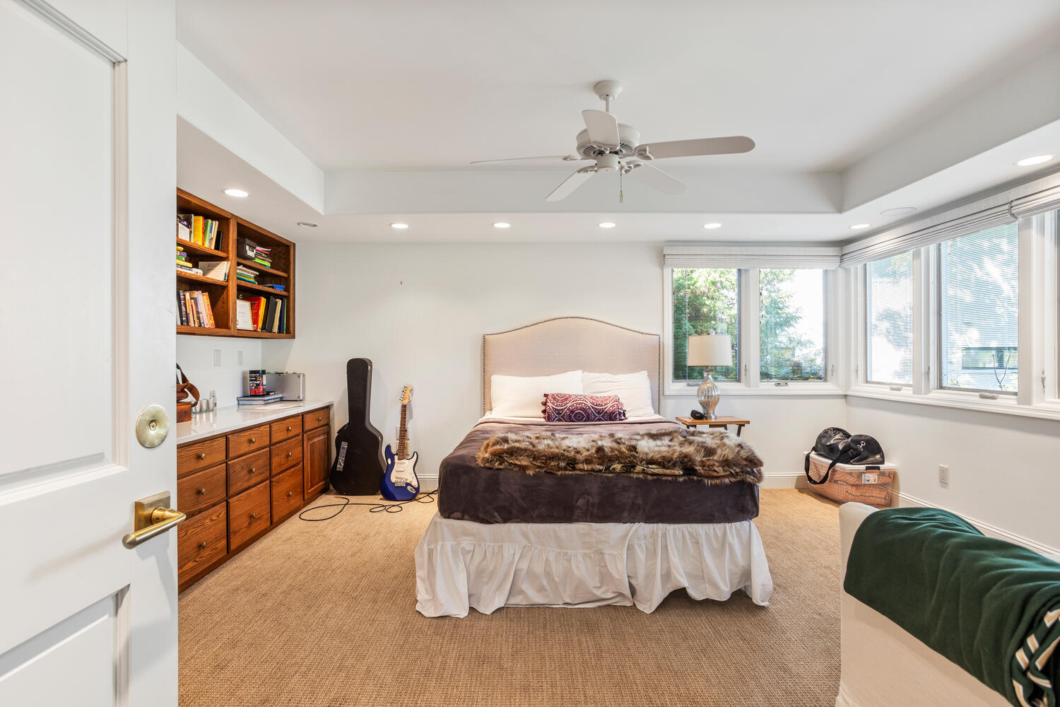 7 Greencroft Drive Champaign, IL 61821 - Photo 26 of 45 a bedroom with a bed and a window