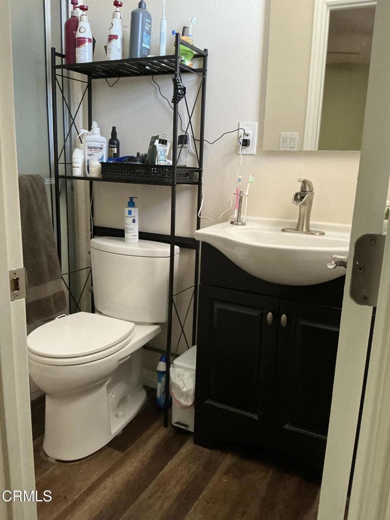 285 2nd Street Moorpark, CA 93021 - Photo 24 of 35 a bathroom with a sink and a toilet