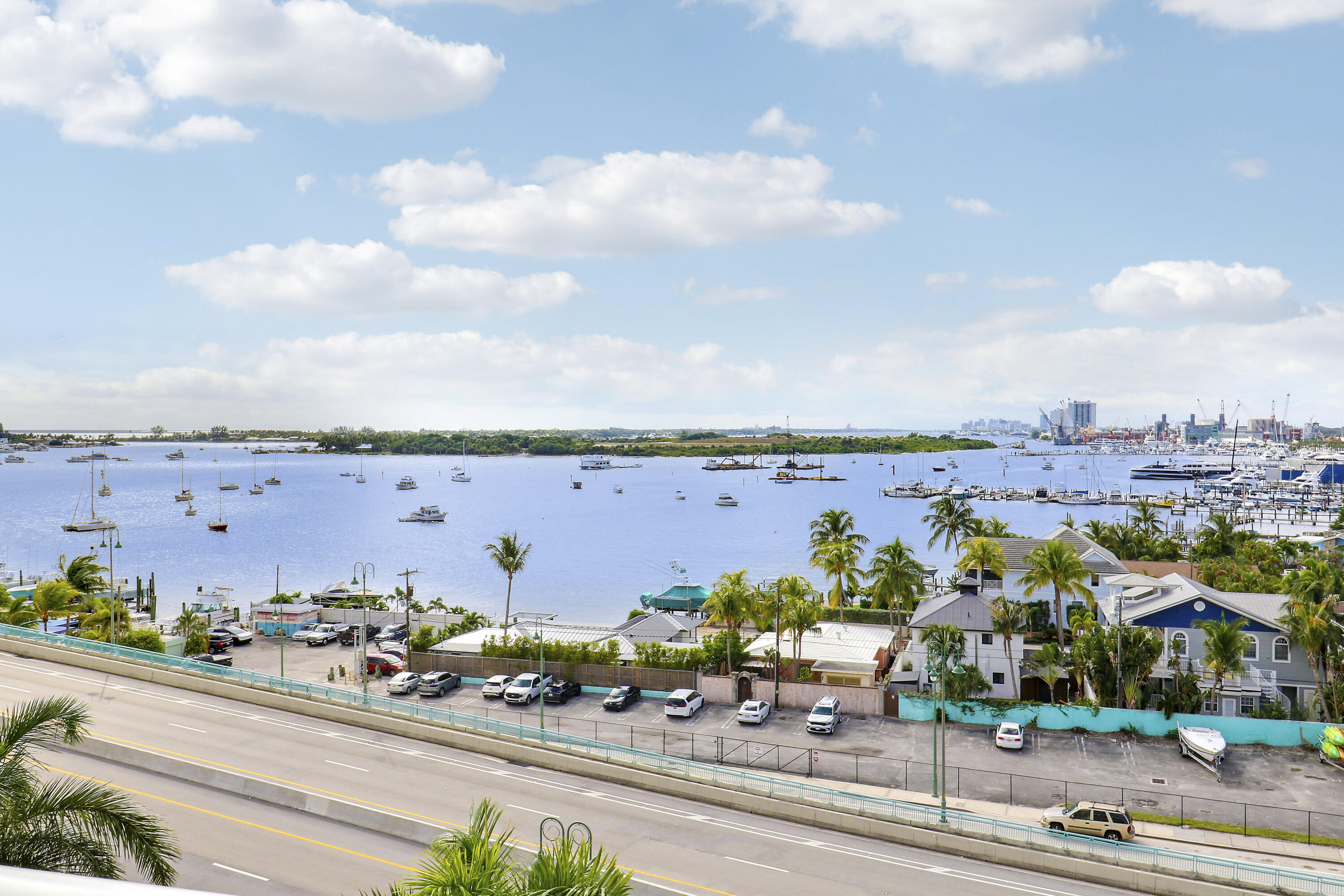 2640 Lake Shore Drive, Unit 307 Riviera Beach, FL 33404 - Photo 43 of 44 an aerial view of a city