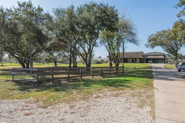 a view of park with tree s