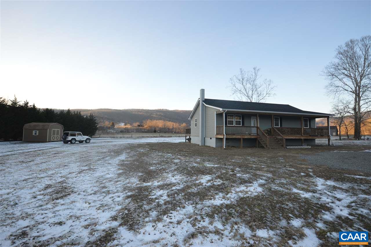 3633 Middle River Road Stanardsville, VA 22973 - Photo 25 of 26 a view of a house with a yard