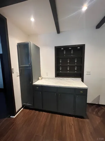 a room with wooden floor