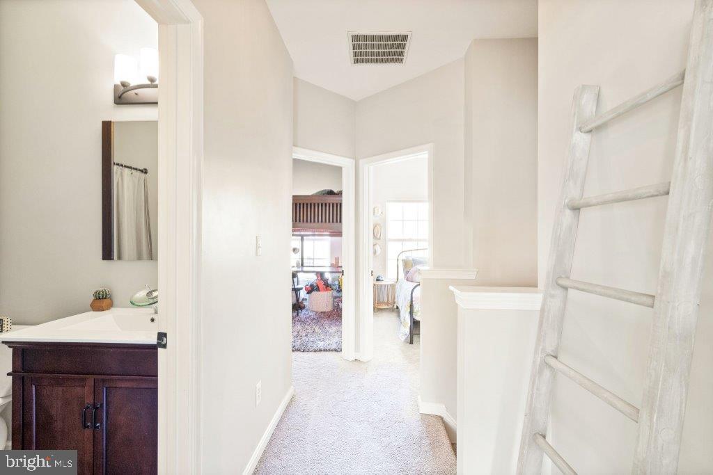 10136 Pale Rose Loop Bristow, VA 20136 - Photo 30 of 66 a bathroom with a sink and a mirror