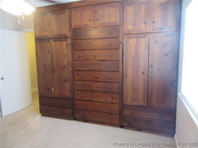 a view of walk in closet