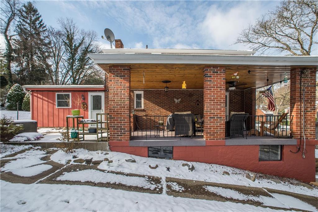 442 Sleepy Hollow Road Pittsburgh, PA 15228 - Photo 22 of 25 SPACIOUS SIDE PORCH