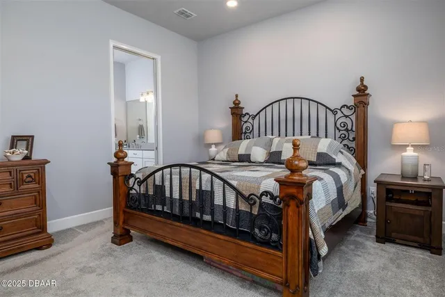 a bathroom with a double vanity sink and mirror