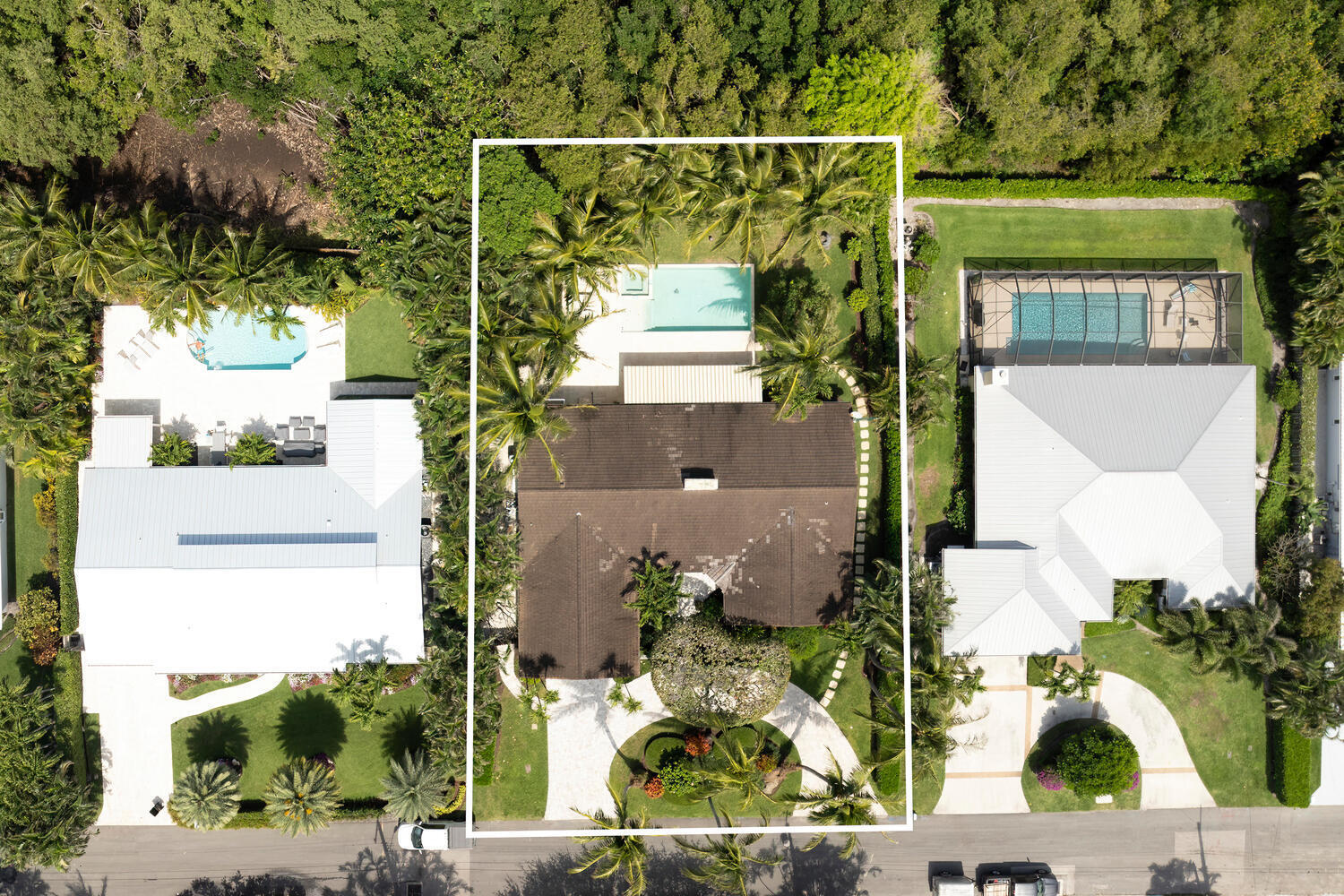 1125 Harbor Drive Delray Beach, FL 33483 - Photo 13 of 41 aerial view of a house