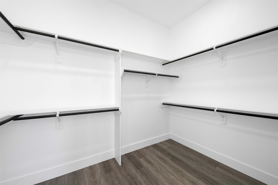 1304 Duff Lane Houston, TX 77022 - Photo 22 of 33 a view of an empty walk in closet
