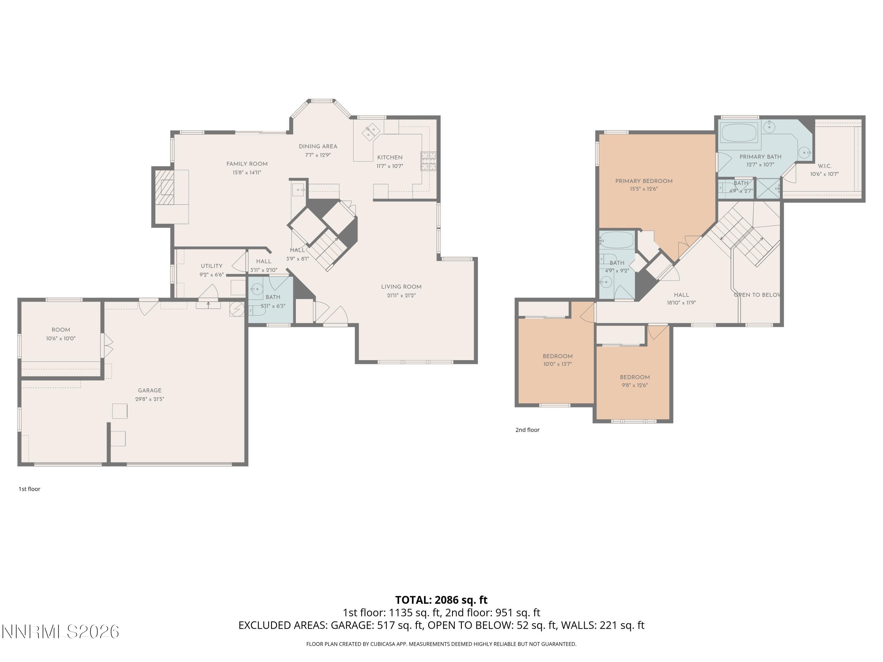 535 Cliff View Drive Reno, NV 89523 - Photo 36 of 64 1-all_floors_535_cliff_view_drive_reno_w
