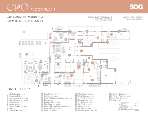 $47,500,000 | 2415 Casas De Marbella, Palm Beach Gardens, FL 33410