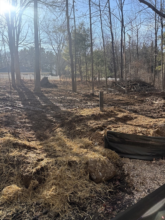 Lot 1 Sandersdale Road Charlton, MA 01507 - Photo 4 of 4 a view of a backyard of the house