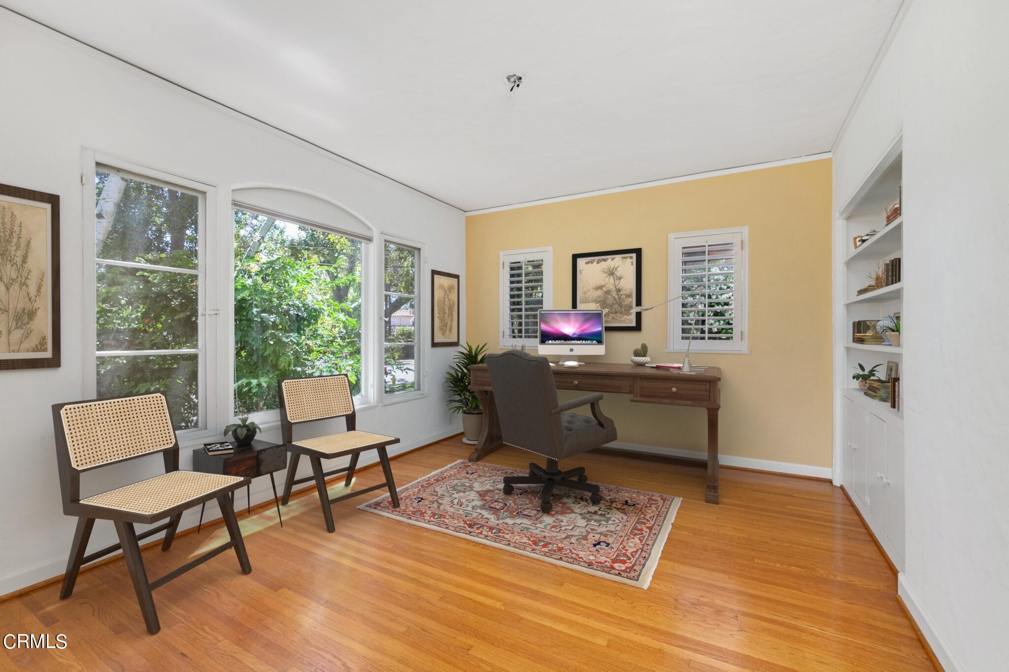 939 Old Mill Road Pasadena, CA 91108 - Photo 16 of 41 a work room with furniture and a window