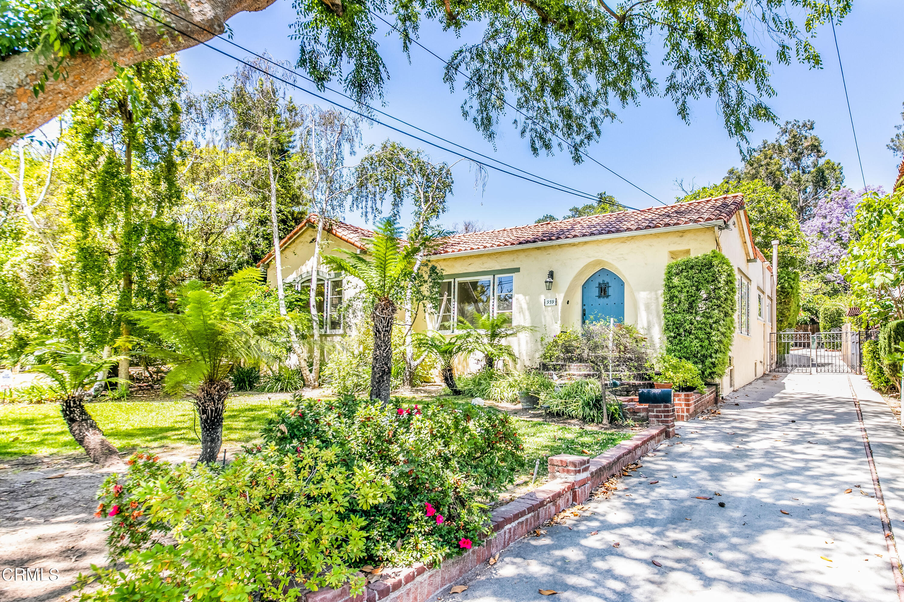 939 Old Mill Road Pasadena, CA 91108 - Photo 39 of 41 a front view of a house with garden