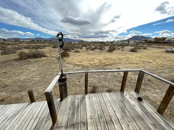 a view of outdoor space with ocean view