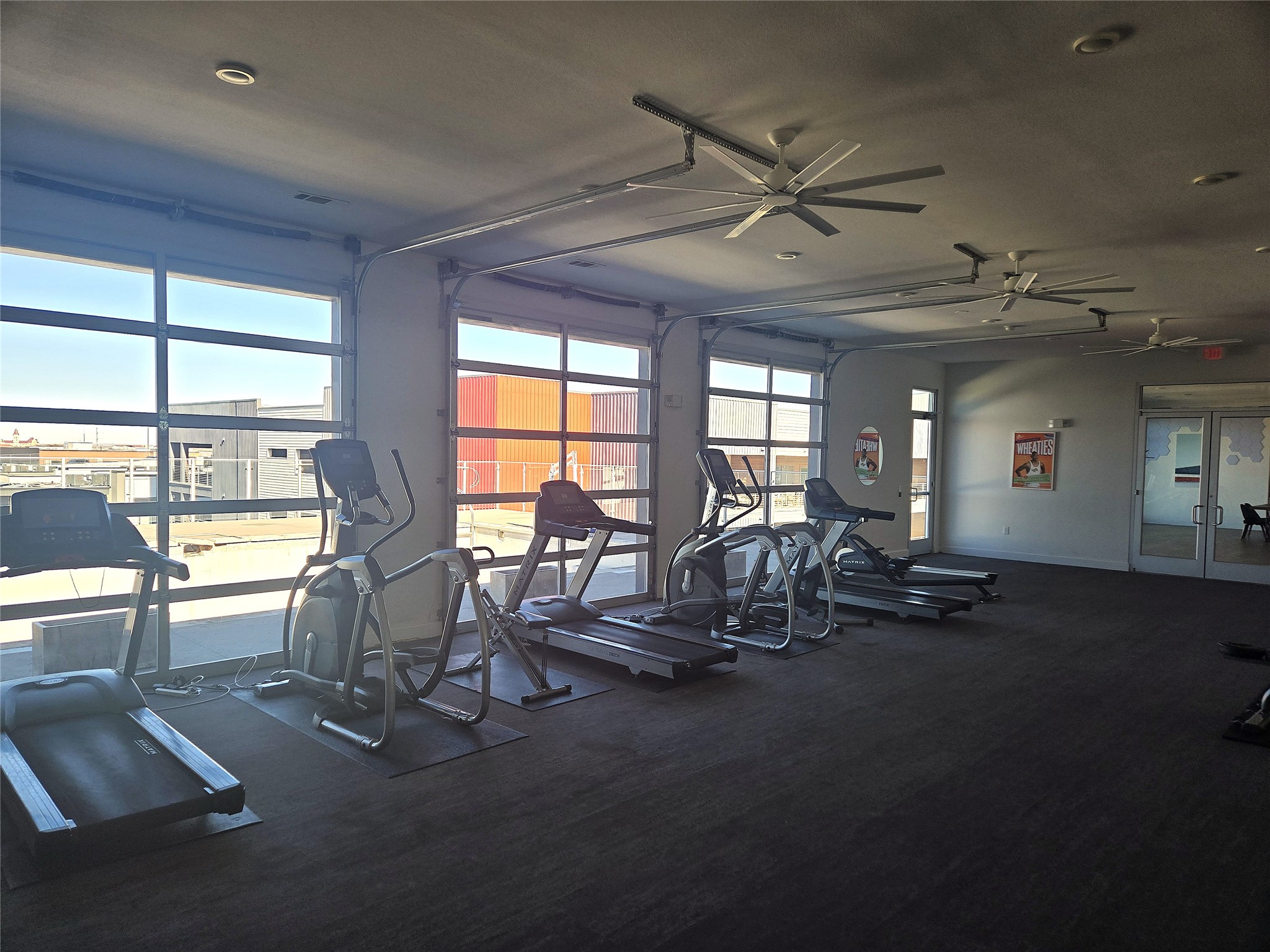 4361 South Congress Avenue, Unit 301 Austin, TX 78745 - Photo 26 of 40 a view of a room with gym equipment