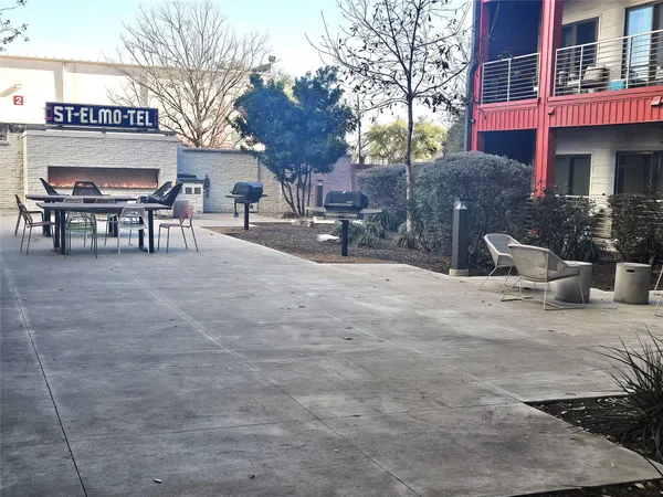 a view of a house with a patio