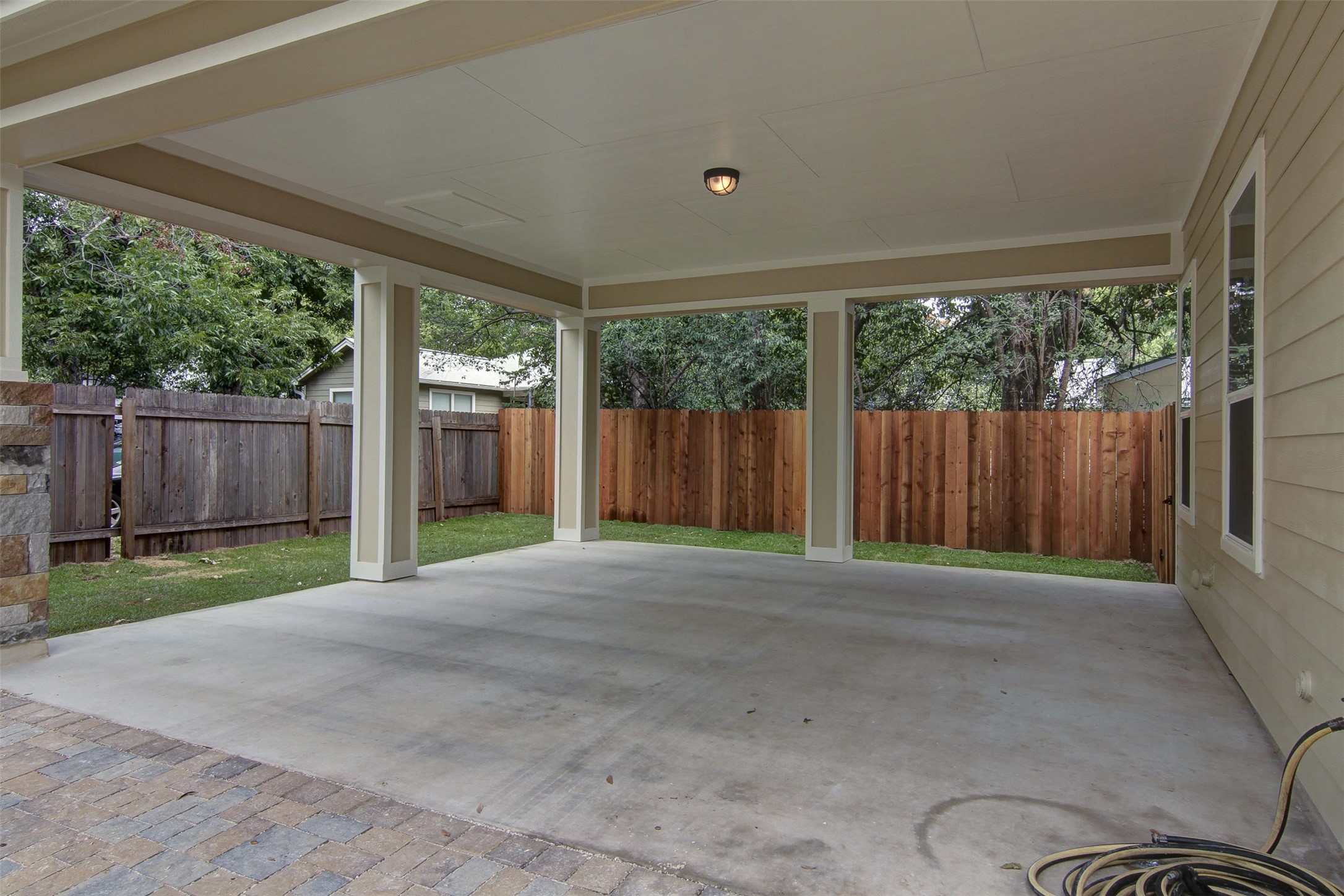 923 East 37th Street Austin, TX 78705 - Photo 32 of 36 a view of outdoor space with wooden fence