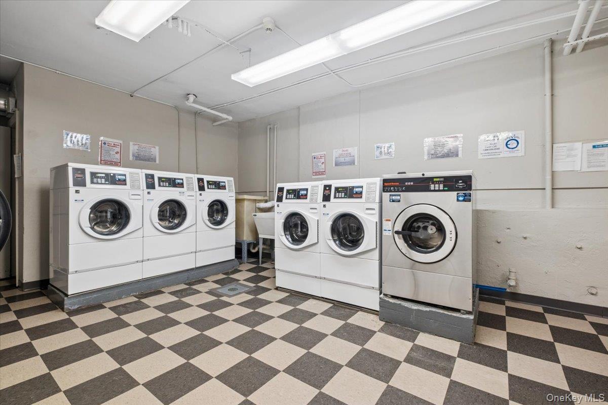143 Garth Road, Unit 5L Scarsdale, NY 10583 - Photo 18 of 22 laundry room conveniently located in the basement