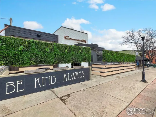 a view of street sign