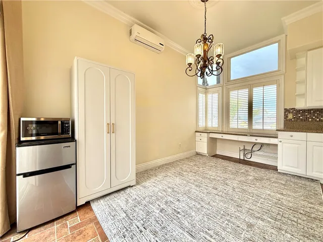 a view of a kitchen with a stove