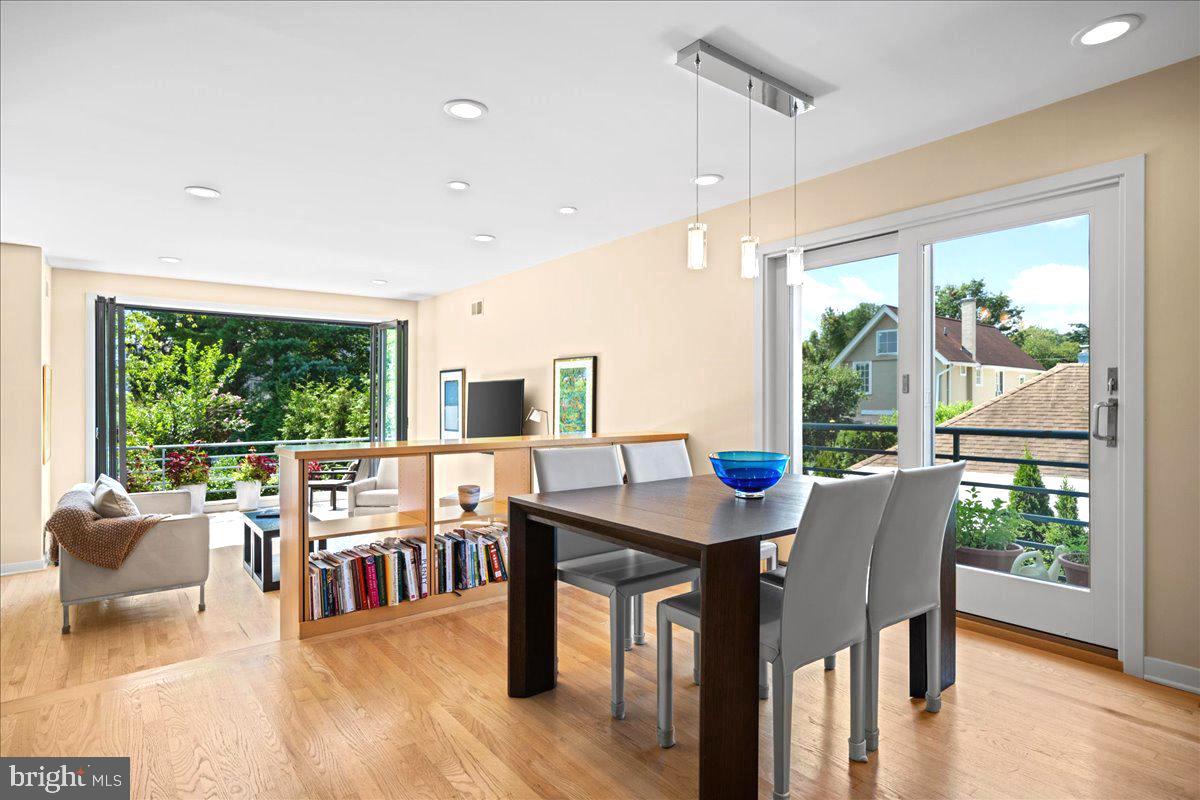 60 Humbert Street Princeton, NJ 08542 - Photo 13 of 44 a view of a dining room with furniture window and wooden floor