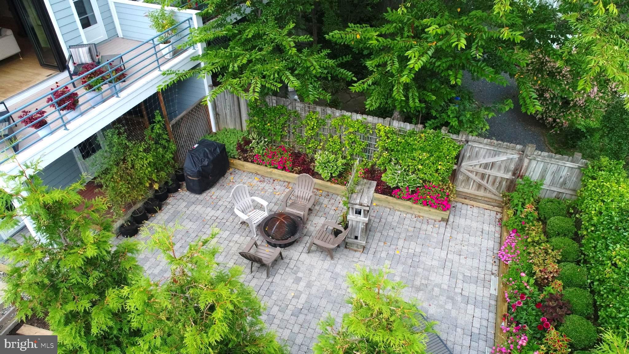 60 Humbert Street Princeton, NJ 08542 - Photo 4 of 44 an aerial view of a house with a yard and garden