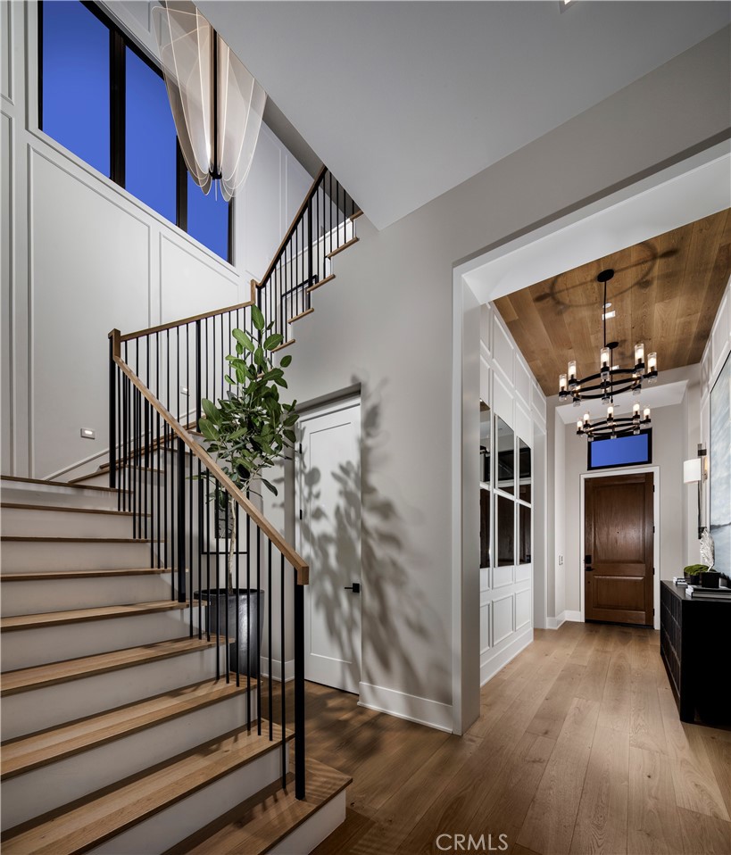 560 Peninsula Irvine, CA 92602 - Photo 8 of 20 a view of entryway and hall with wooden floor
