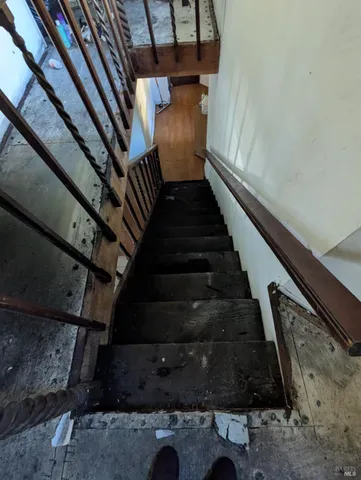 a view of storage and utility room