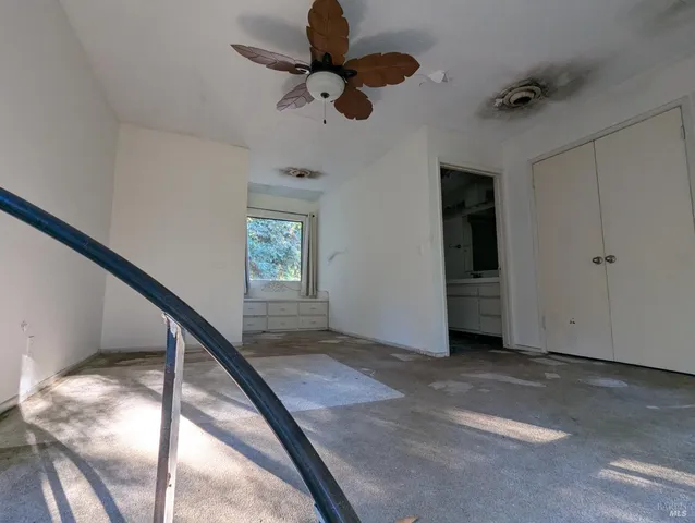 a room with a washer and dryer