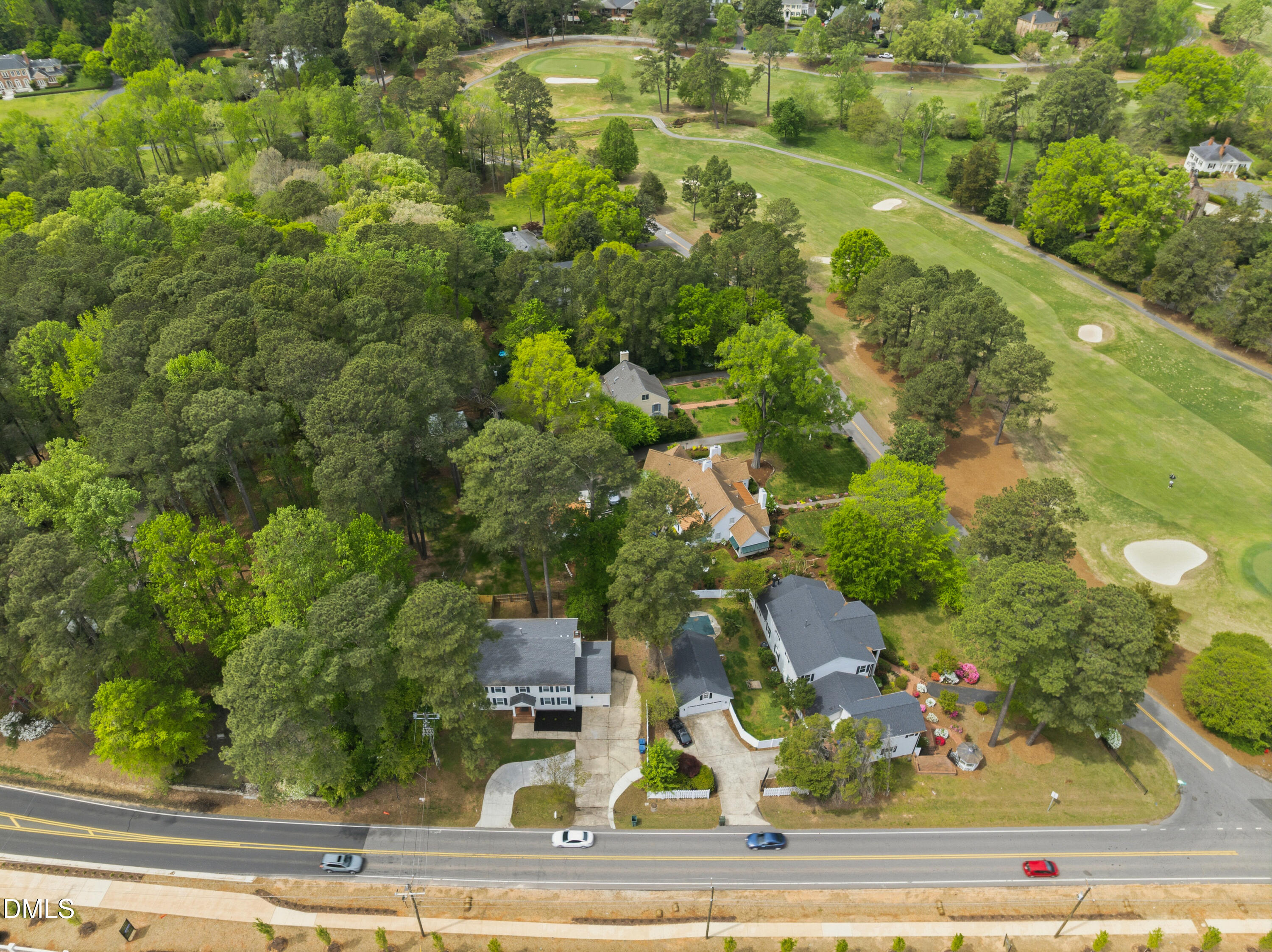 3822 Hope Valley Road Durham, NC 27707 - Photo 49 of 51 aerial 2