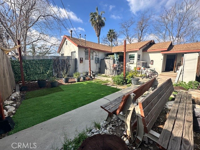 7025 Day Street Tujunga, CA 91042 - Photo 34 of 37 a view of a house with backyard and sitting area