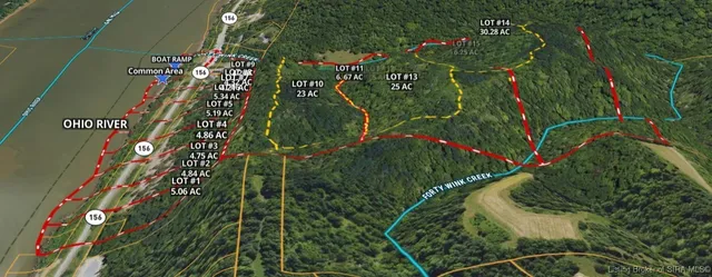 $44,500 | Tract 3 North State Road 156, Patriot, IN 47038