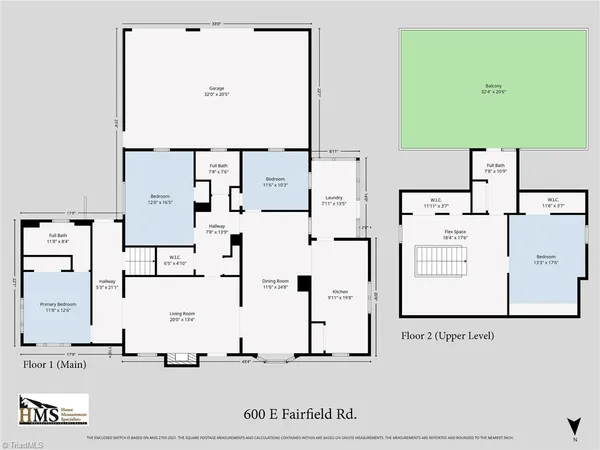 $329,900 | 600 East Fairfield Road, High Point, NC 27263