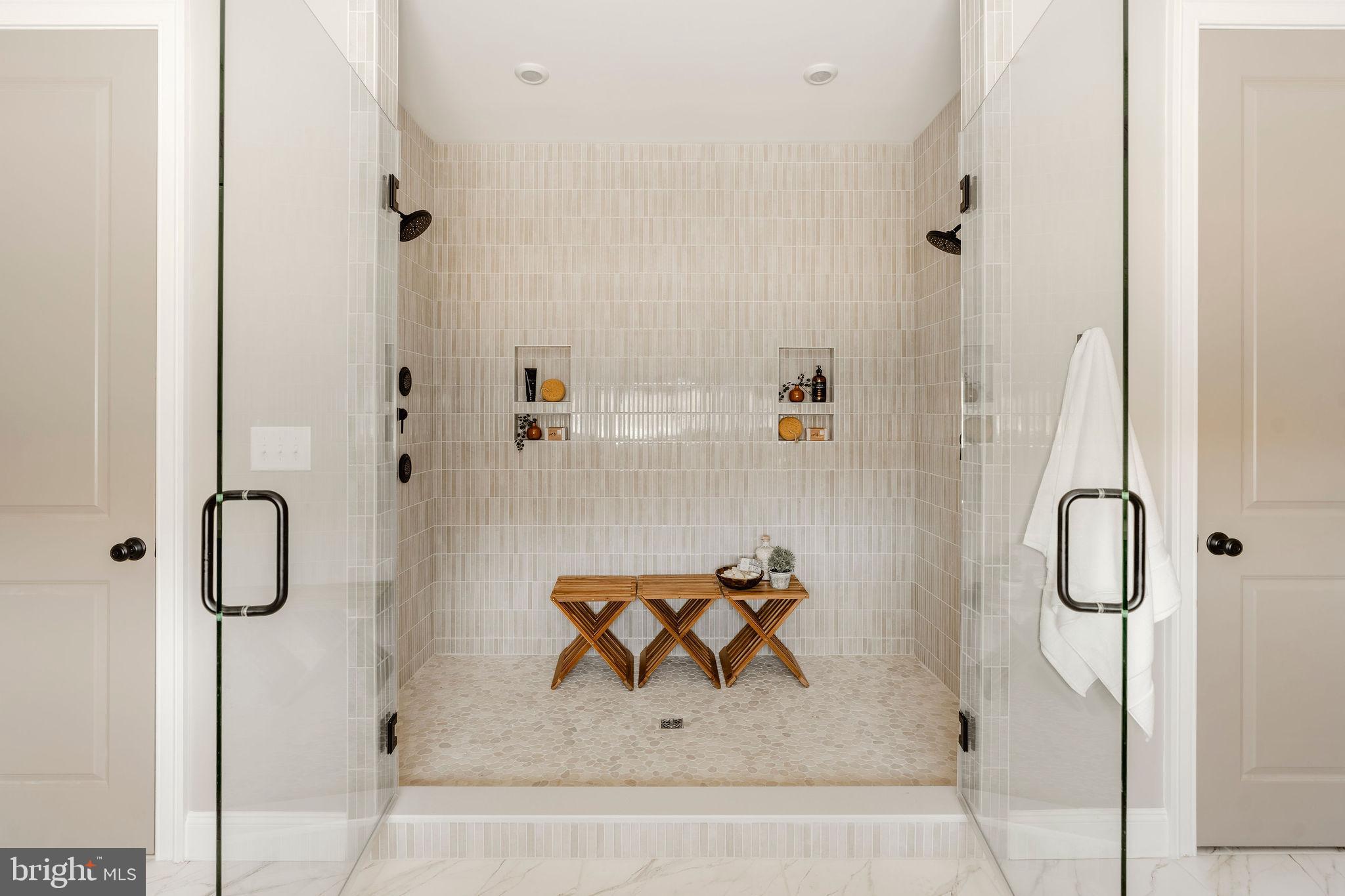 200 Gable Drive, Unit DEVONSHIRE Perkiomenville, PA 18074 - Photo 41 of 50 a bathroom with a shower