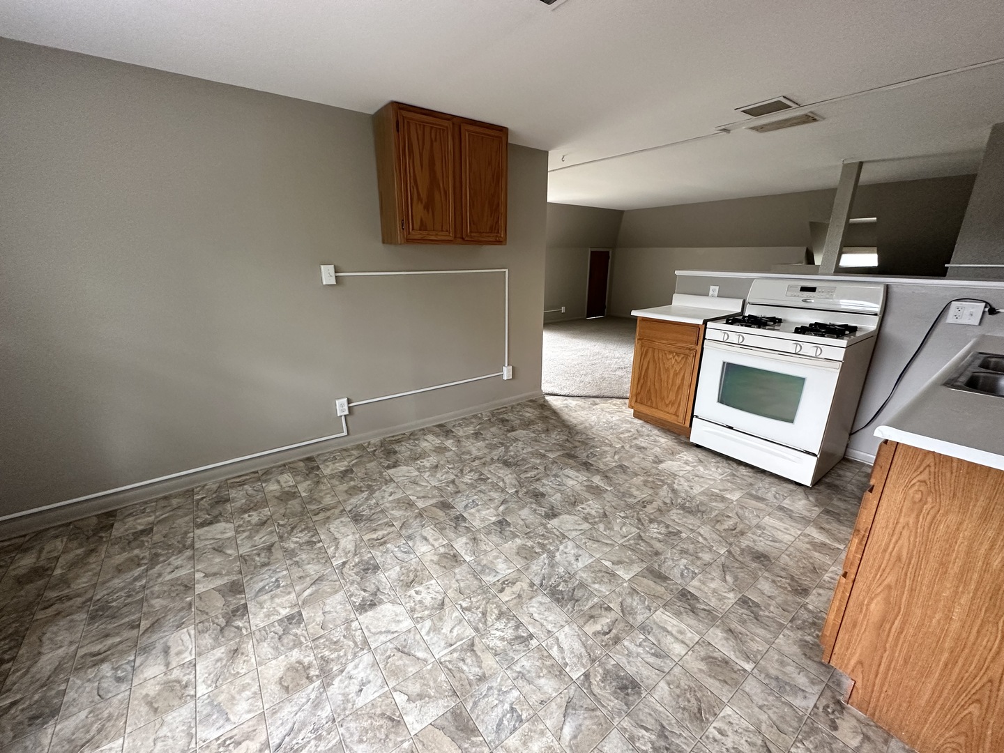 103 North View Street, Unit C Aurora, IL 60506 - Photo 5 of 13 a view of a kitchen with microwave and cabinets